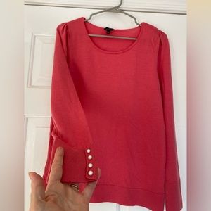 Gorgeous sweater matches skirt!